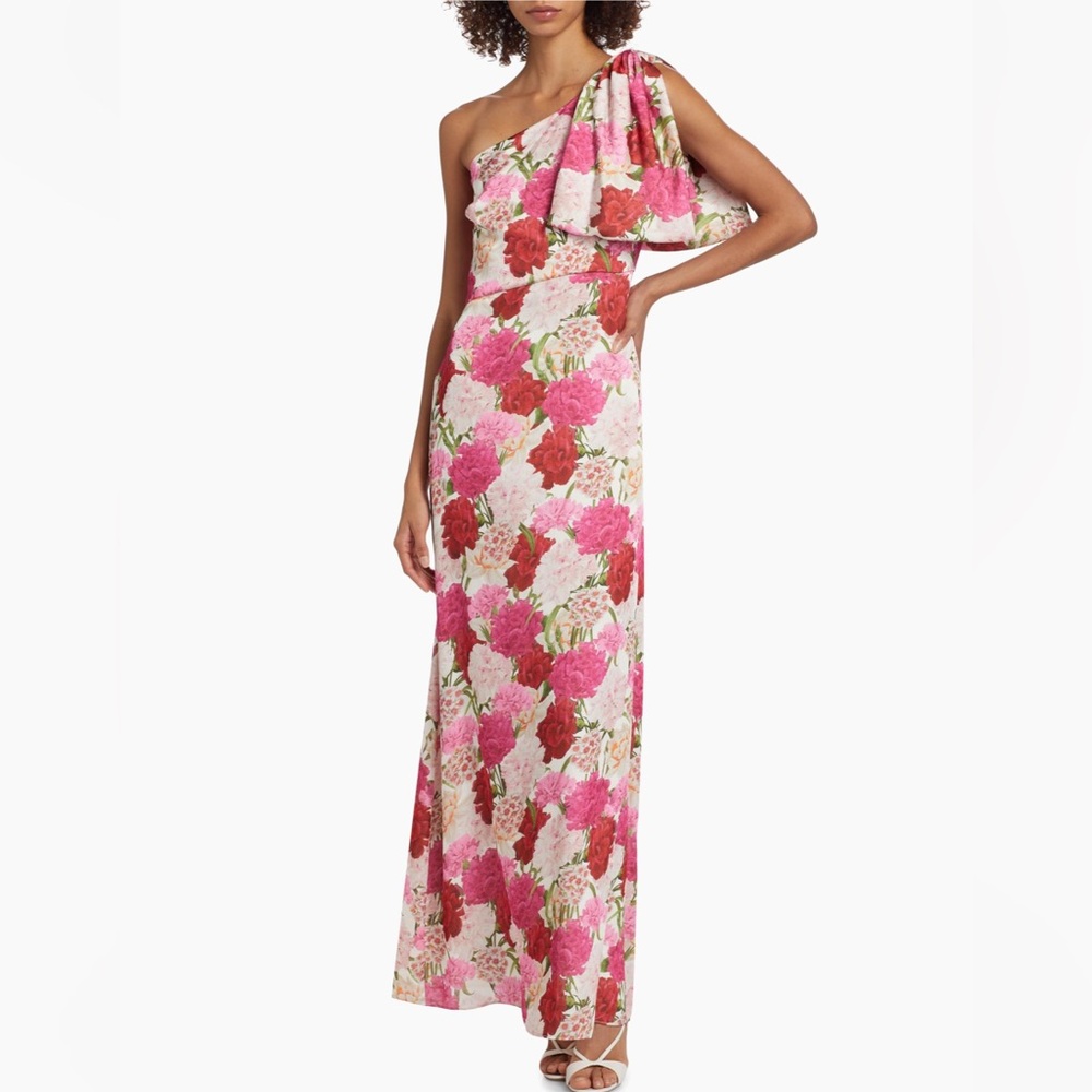 Sachin & Babi Chelsea Floral Georgette Gown